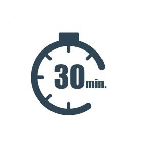 30 minutes in Person Appointment